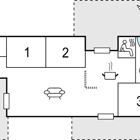 Holiday home In Sydals With Sauna *